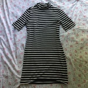 Mock Neck Gap Dress